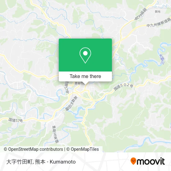 大字竹田町 map