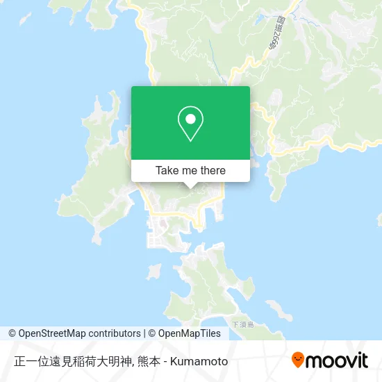 正一位遠見稲荷大明神 map