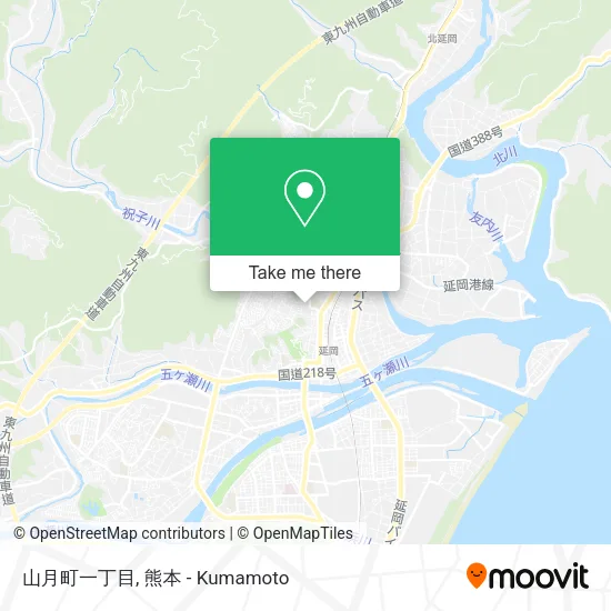 山月町一丁目 map