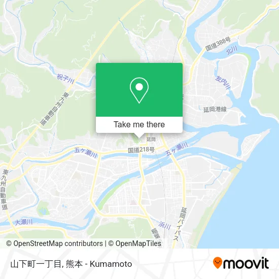 山下町一丁目 map