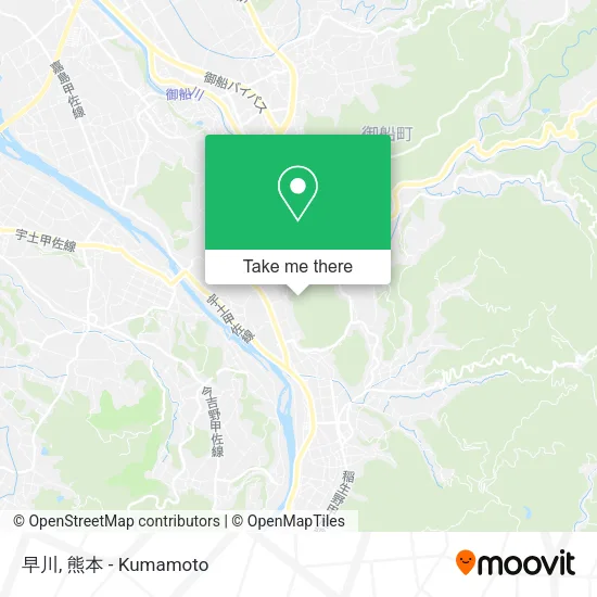 早川 map