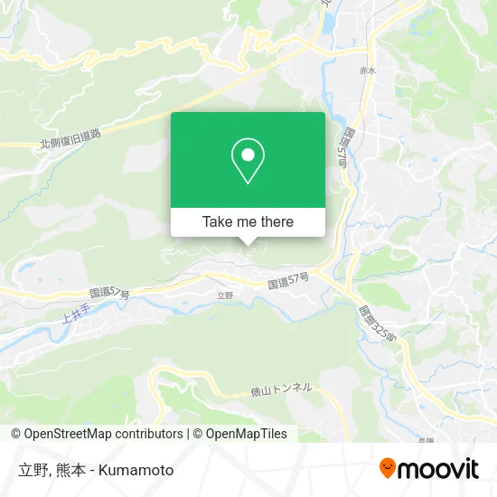 立野 map