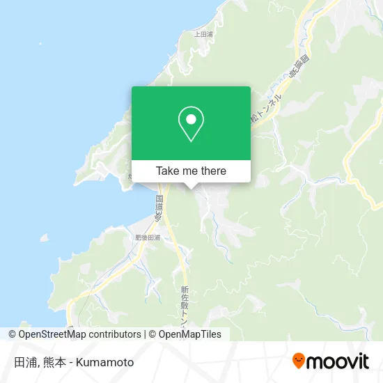 田浦 map