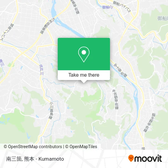南三箇 map