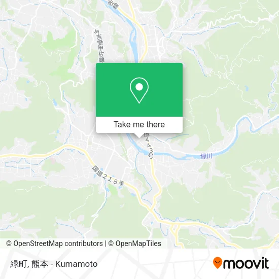 緑町 map