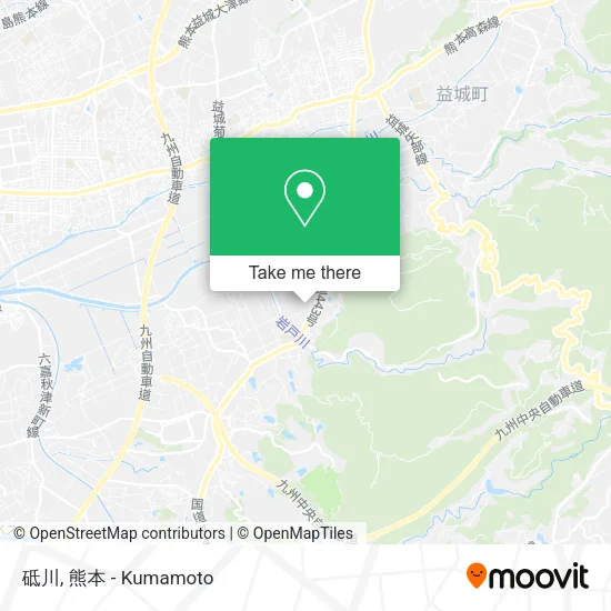 砥川 map