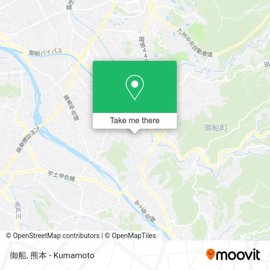 御船 map