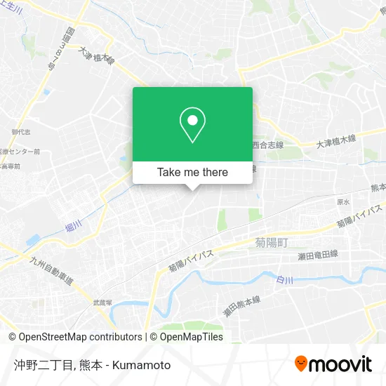 沖野二丁目 map