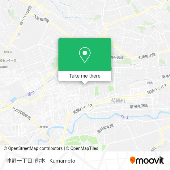 沖野一丁目 map