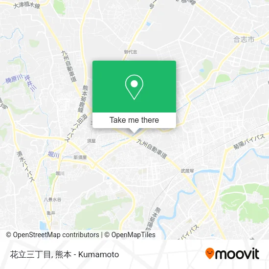 花立三丁目 map