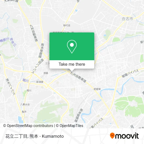 花立二丁目 map