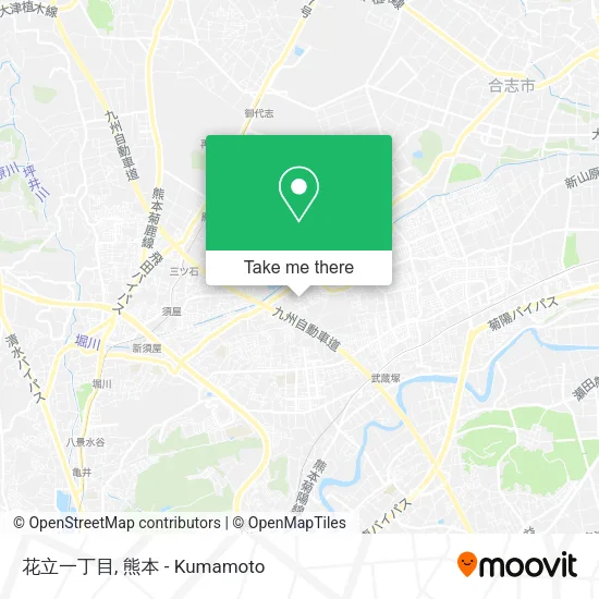花立一丁目 map