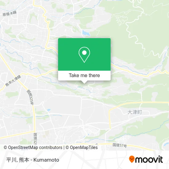 平川 map