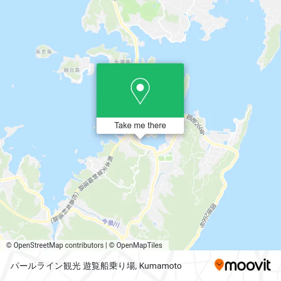 パールライン観光 遊覧船乗り場 map