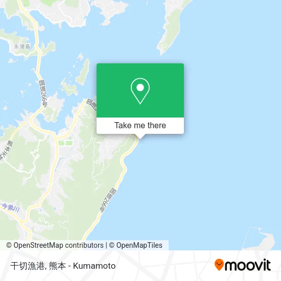 干切漁港 map