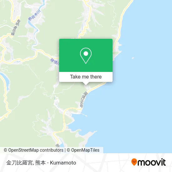 金刀比羅宮 map