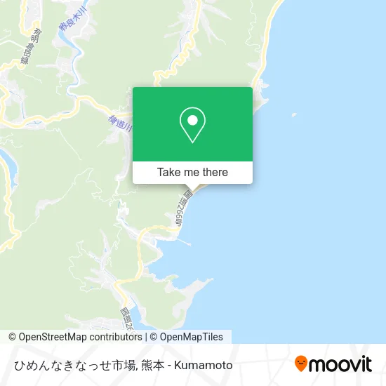 ひめんなきなっせ市場 map