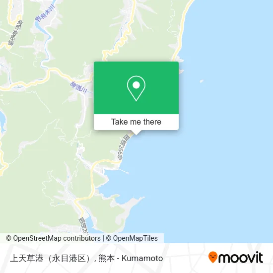 上天草港（永目港区） map