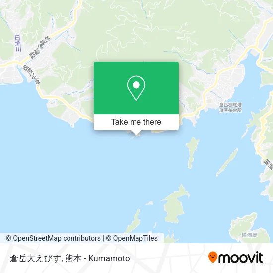 倉岳大えびす map