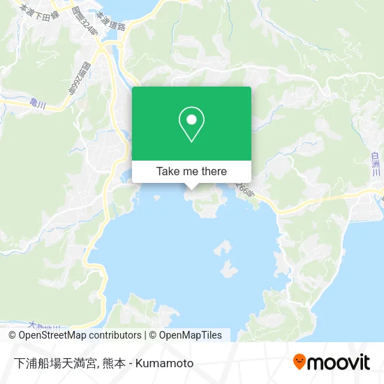 下浦船場天満宮 map