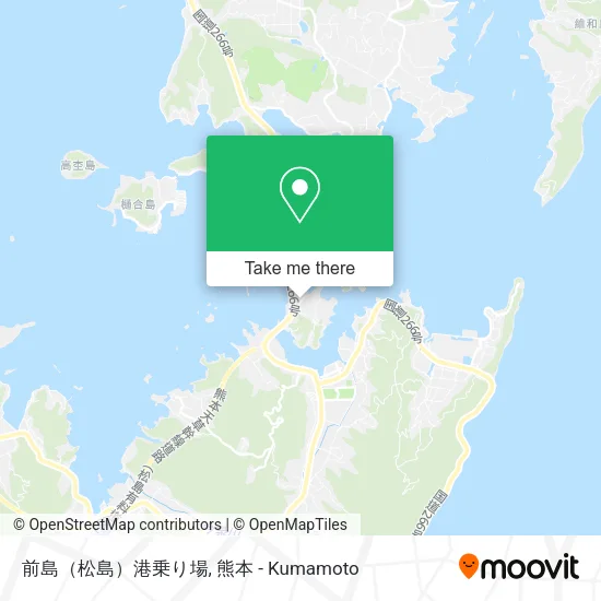 前島（松島）港乗り場 map