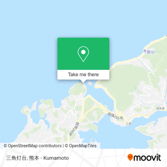 三角灯台 map