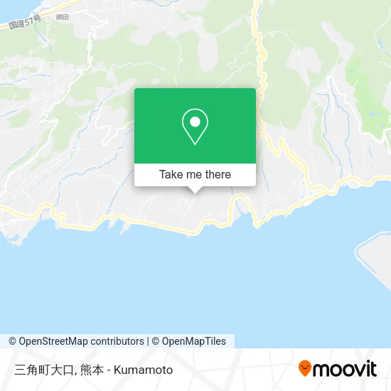 三角町大口 map