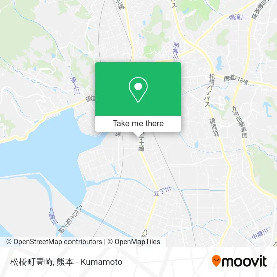 Matsuhashi Town Toyosaki map