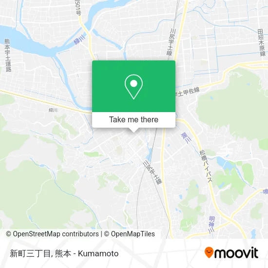 新町三丁目 map