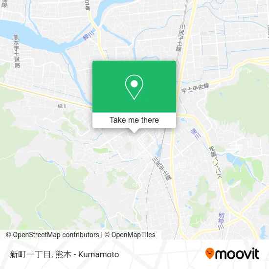 新町一丁目 map
