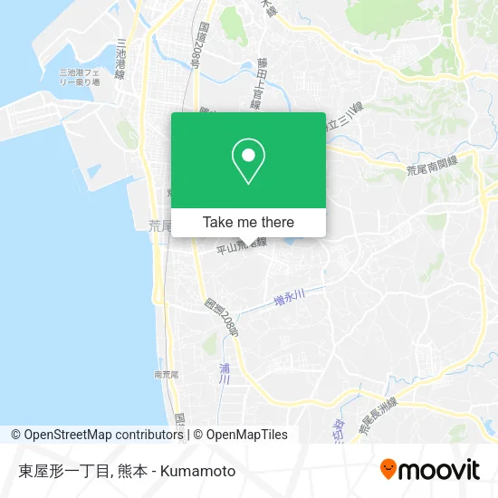 東屋形一丁目 map