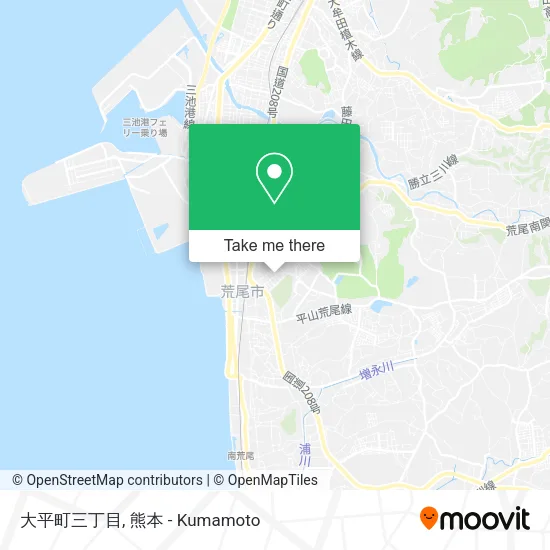 大平町三丁目 map