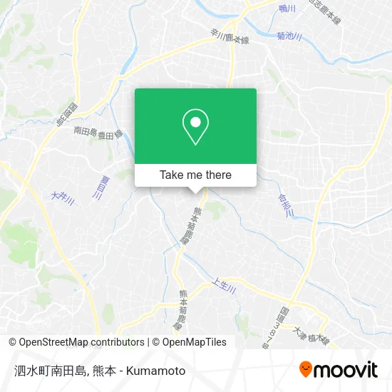 泗水町南田島 map