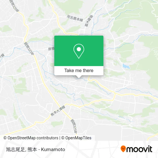 旭志尾足 map