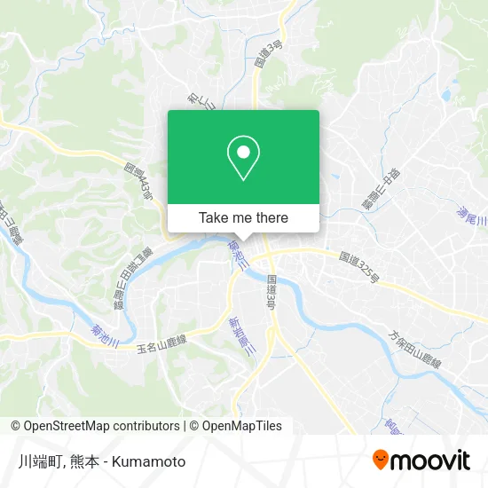 川端町 map