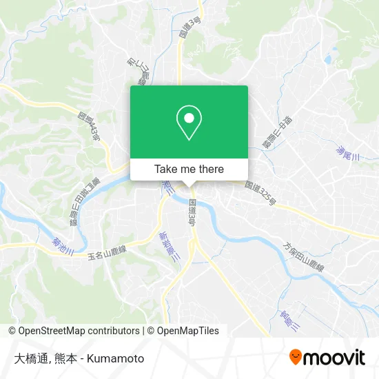 大橋通 map