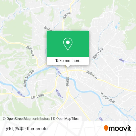 泉町 map