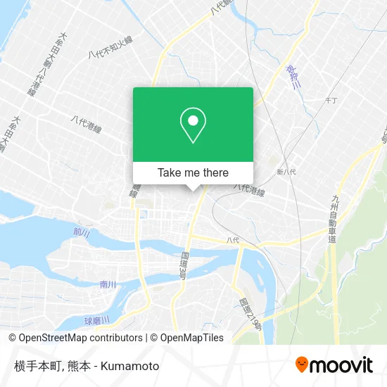 横手本町 map