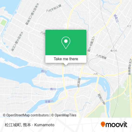 松江城町 map