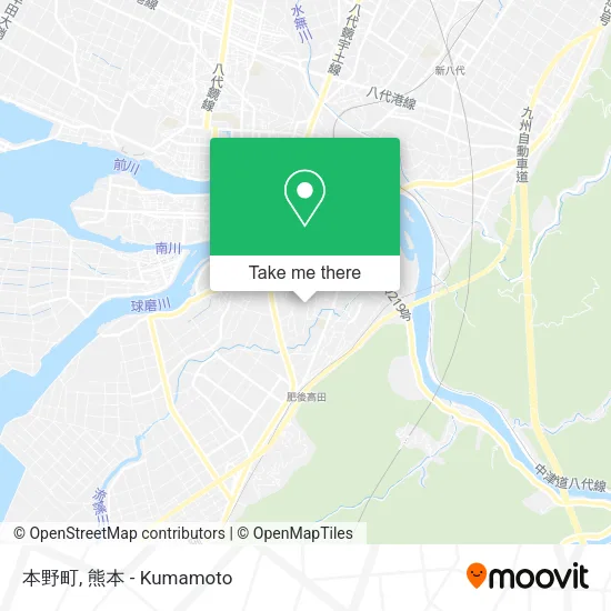 本野町 map