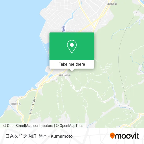 日奈久竹之内町 map