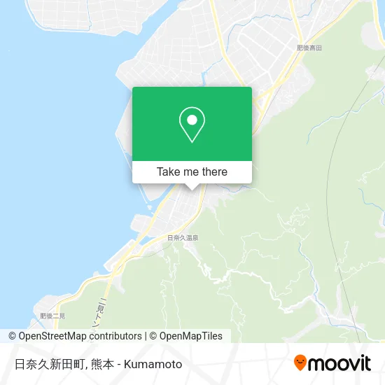 日奈久新田町 map