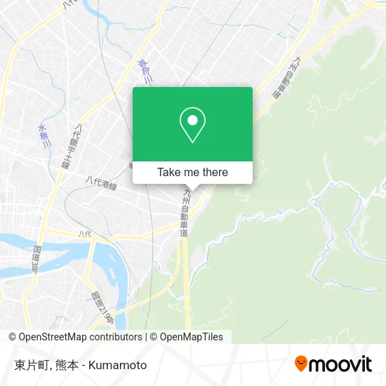 東片町 map