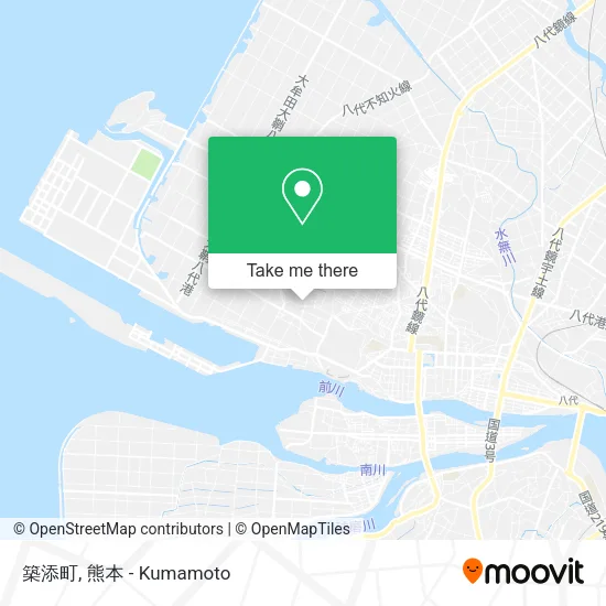築添町 map