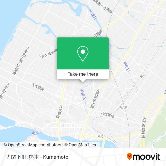古閑下町 map