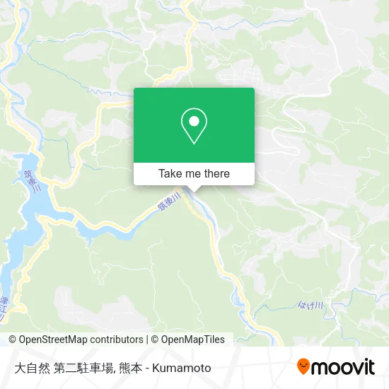 大自然 第二駐車場 map