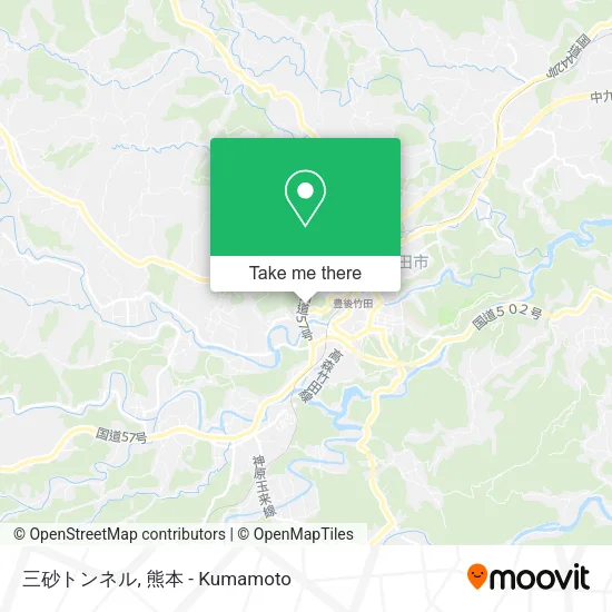 三砂トンネル map