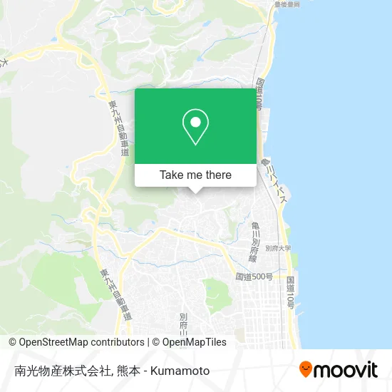 南光物産株式会社 map