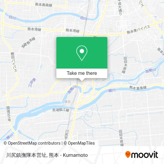 川尻鎮撫隊本営址 map