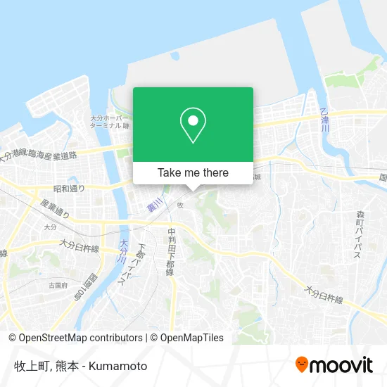 牧上町 map